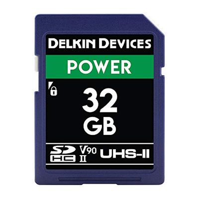 Delkin Devices 32GB Power SDHC UHS-II (U3/V90) Memory Card