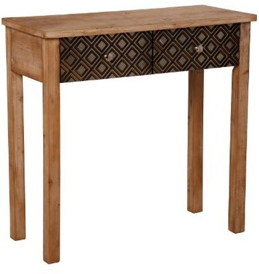 Suska-Regalos Table d'entrée en Sapin 80 x 35 x 78 cm