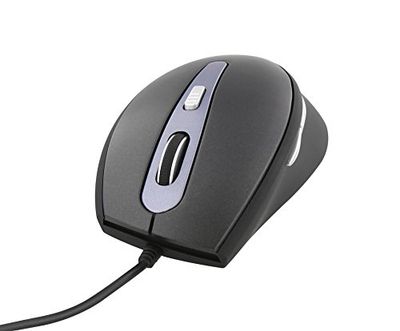 Ratón TNB MOFFICE Negro Gris