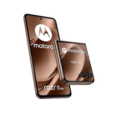 Motorola Razr 50 Ultra (12/512 GB, AI, display esterno 4.0’’ pOLED, interno 6.9" pOLED, 50+50MP, IPX8, Qualcomm Snapdragon 8s Gen 3, 4000mAh, 45W, wireless 15W, 5G, Android 14), PANTONE Mocha Mousse