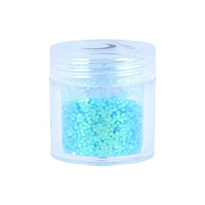 Sabrina Art Deco Barattolo Glitter Max Turchese, 827, 1 pezzo da 100 g