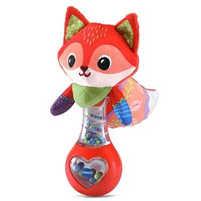 VTech-Baby Bosque el zorro, sonajero para bebés +3 meses, Multicolor, talla única (80-536122), versión ESP