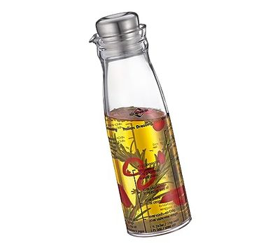 Küchenprofi 13 1028 28 00 Dressing shaker avec Couvercle Acier Inoxydable/Acrylique Argent/Transparent 15 x 10 x 10 cm