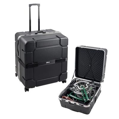 Coffre pour vélo Pliable ou Accessoires b&w 96006/N Clapton Box, Noir, 640.08 x 701.04 x 330.2 mm