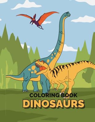 Roar & Learn: Dinosaur Coloring Book with Fun Facts: Learn About Dinosaurs While Coloring – Great for Curious Kids!