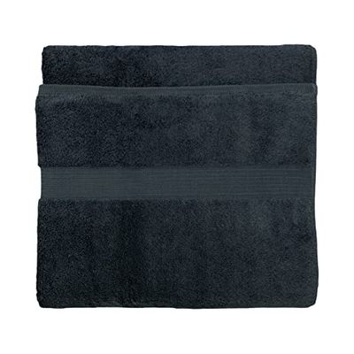 Paoletti Cleopatra Egyptian 8 Piece Face Cloth/Hand/Bath/Sheet Towel Bale, Cotton, Navy