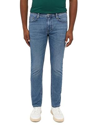 MUSTANG Men's Style Oregon Slim K Jeans, Medium Blue 403, 38 W/34 L