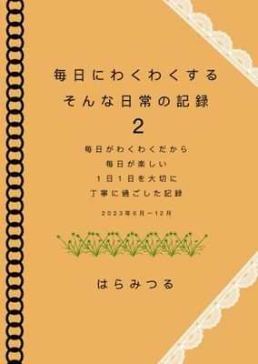 毎日にわくわくするそんな日常の記録2: 毎日がわくわくだから毎日が楽しい1日1日を大切に丁寧に過ごした記録