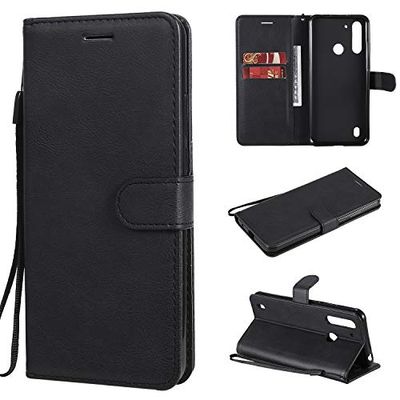 Hülle® Billetera Capirotazo Funda Compatible para Motorola Moto G8 Power Lite(Patrón 5)