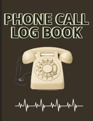 Phone Call Log Book