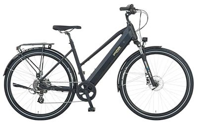 Prophete Explorador Bicicleta eléctrica, Mujeres, Negro Mate, Normal
