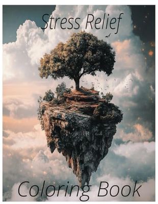 Stress relief coloring book