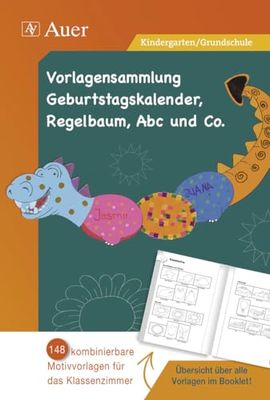 Vorlagen Geburtstagskalender, Regelbaum, Abc u. Co [import allemand]