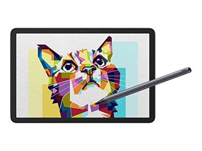 TCL NXTPAPER 10s tablet, 25,6 cm (10,1 inch) FHD, Octa-Core, 4 GB RAM, 64 GB geheugen uitbreidbaar tot 256 GB via MicroSD, 8000 mAh accu, Android 11, Ethereal Sky, pen inbegrepen.