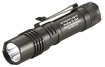 Streamlight 88061 Protac 1L-1Aa, Include 1 Batteria Alcalina Cr123A al Litio e AA e Fondina, Vongole, Nero