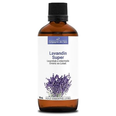 LAVANDINO SUPER BIO - 100mL - Olio Essenziale di Qualità Premium - 100% Puro, Naturale, garantito ChromaCert® - Chemotipizzato & Integrale