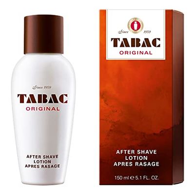 Tabac Original Men's Aftershave Lotion 150ml - Classic Scented Post-Shave Care
