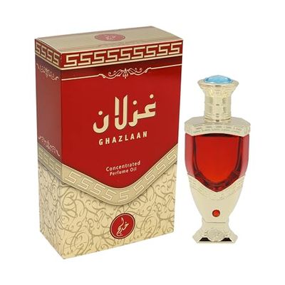 KHADLAJ Ghazlaan 20 ml – Eau de Parfum concentrée (CPO) pour hommes et femmes – Parfum durable avec des notes florales et boisées