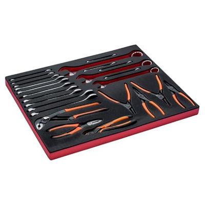 BAHCO Foam 24 Llaves Comb Y Alicates