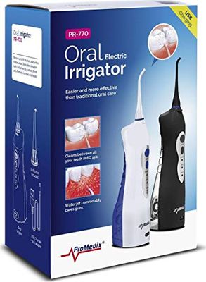 Promedix PR-770 IPX7 Irrigatore Dentale Wireless 3 Modalità Di Funzionamento 8,5 Bar