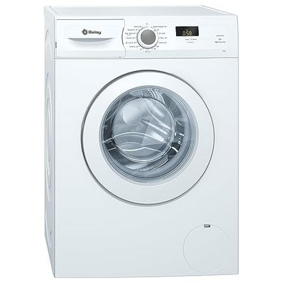 Balay - Lavadora de carga frontal 3TS080BE - 8 Kg - 1400 rpm - Pausa + Carga - Blanco, clase C