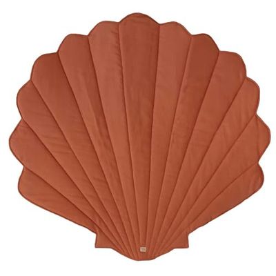 Tapis de jeu et gymnases marque Moi Mili. Modèle LINEN SHELL MAT