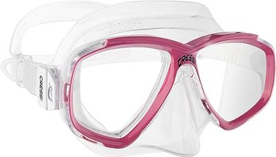 Cressi Perla Mask - Separate Glass Mask for Fishing, Freediving, Snorkelling and Diving, Unisex Adult