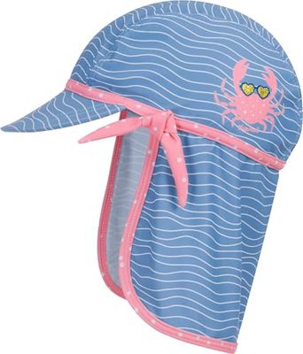 Playshoes Cappello Di Protezione Uv, Copricapo con cuffia da piscina Unisex - Bambini e ragazzi, Cancro, 53