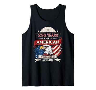 250 anni d'America - Celebrazione USA 250 - 1776-2026 Canotta