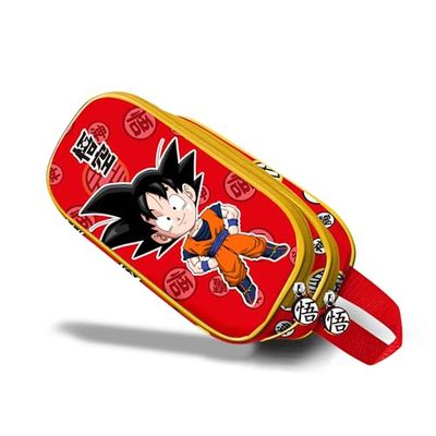 Dragon Ball Kintoun-Dubbele Etui, Rood, 22 x 9,5 cm, Rood, Eén maat, Dubbele etui Kintoun