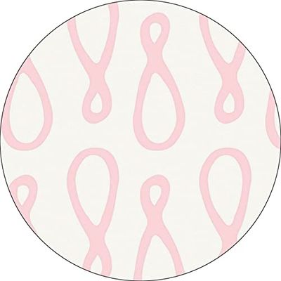 Bonateks, Round Digital Printed Mouse Pad, Non-Slip Base, for Office and Home, Diameter:22cm