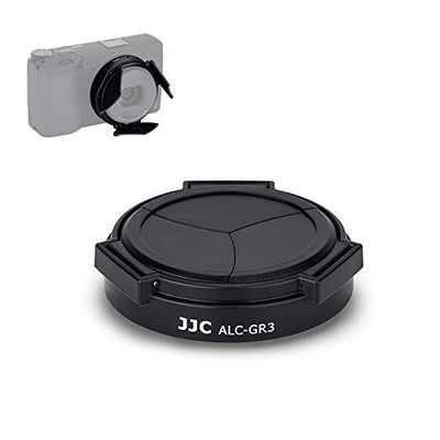 JJC Tapa de Lente de Apertura y Cierre automático para Ricoh GR III GRIII GR3, Protector de Lente a Prueba de Polvo y antiarañazos, no es Necesario Quitar