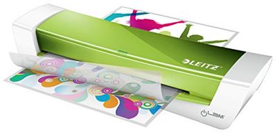 Leitz Plastificatrice iLam A4, Ideale per l'home office, Verde, 73680054