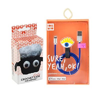 Pack Airpod Crochet Dolly + USB-kabel - Lightning Oh Yeah