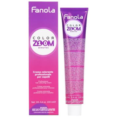 CREMA COLORE PER CAPELLI 100 ML COLORZOOM 10 MINUTI 5.0 CASTANO CHIARO-FANOLA