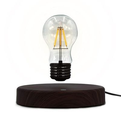 Eden pulse Lederen ventilator, 2 vleugels, eiken, zonder licht, 5 snelheden, afstandsbediening, 35/47 x 132 x 132 cm