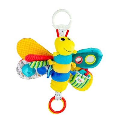 TOMY Lamaze - Freddie La Luciole, Peluche Bébé à Clip pour Berceau ou Poussette L27024, Jouet d'Éveil Bébé, Jouet Éducatif Multicolore, Convient dès la Naissance