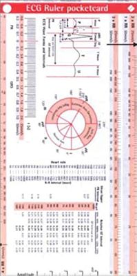 ECG Ruler Pocketcard