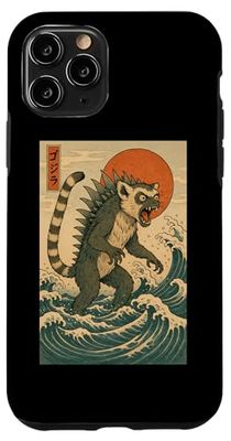 Lemur The Great Wave off Kanagawa Case for iPhone 11 Pro