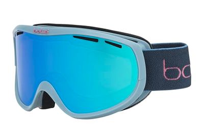 bollé - Sierra, Storm Blue Shiny, Azure Cat 2, Small-Medium, Snow Goggles, Feminine, Adult