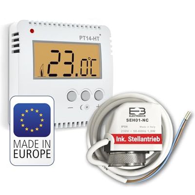 Elektrobock PT14-HT-SEH Room Thermostat and Actuator Set