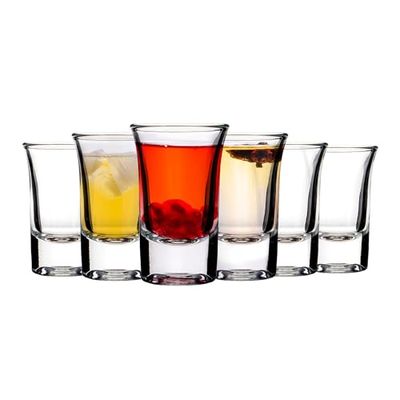 Premier Housewares Shot Glasses, 6 Count (Pack of 1) 40ml