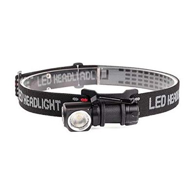 PNI Adventure F75 met LED 6W 600 lm met hoofdsteun en oplader