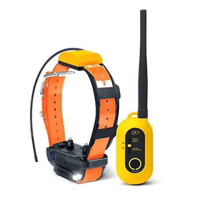 Dogtra Pathfinder 2 Collier de Repérage GPS & Dressage rechargeable, Lumière LED, Application Gratuite et sans Abonnement, Étanche IPX9K, Fonctions de dressage, Portée 10 km, Évolutif jusqu'à 21 Chien