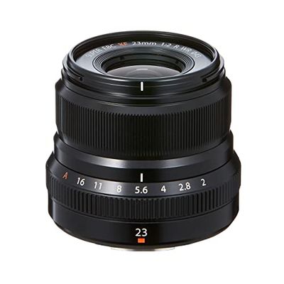Fujifilm FUJINON XF23 mm F2.0 R WR 16523169 - alvo grande angular, cor preta