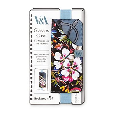 IF V & A Bookaroo - Funda para gafas Kilburn Black Floral, talla única