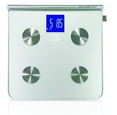Ion Health Bascula de Baño – Exporta resultados USB por fecha/hora/sexo/edad, max. 8 usuarios