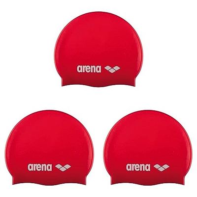 Arena Classic Gorro Silicona Jr (Paquete de 3)