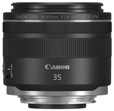 Canon Alvo RF 35 mm F1,8 Macro IS STM - lente grande angular estabilizador ótico de 5 passos, leve, detalhes de fotos e vídeo | Sistema EOS R compatível