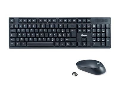 equip 245223 Tastiera e Mouse Wireless Layout Italiano (QWERTY)